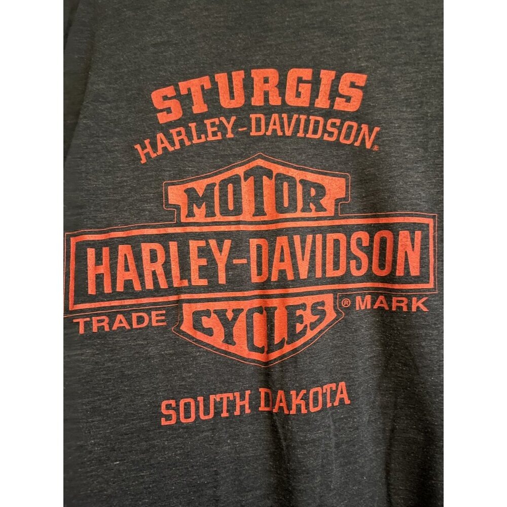 Harley Davisdson Sturgis South Dakota 2014 2XL Mens Black Tshirt